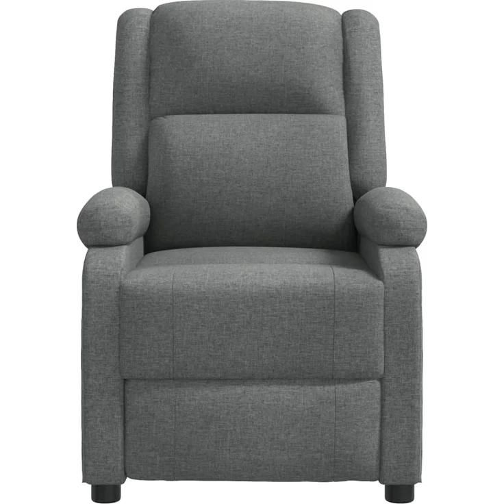 vidaXL Massagesessel Dunkelgrau Stoff 340937 – Bild 3