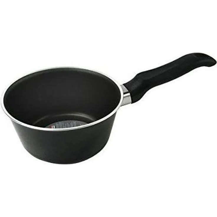 Ballarini Firenze Kasserolle 1 Griff, Cortan, Schwarz, Durchmesser 14 cm