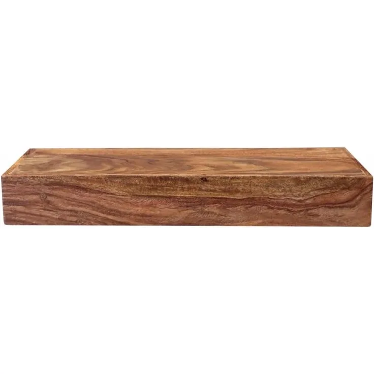 Wandregal Tara 50x22 aus indischem Sheesham-Massivholz