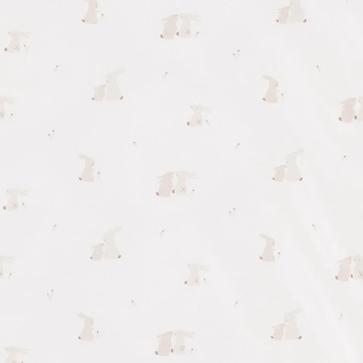 Bettwäsche Jersey Hophop Bunny beige 80/80 + 35/40 cm – Bild 4