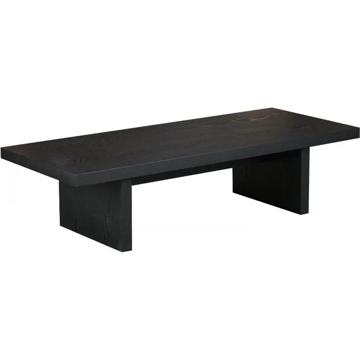 Bronx71 Couchtisch Jersey 120x50 cm Eiche schwarz