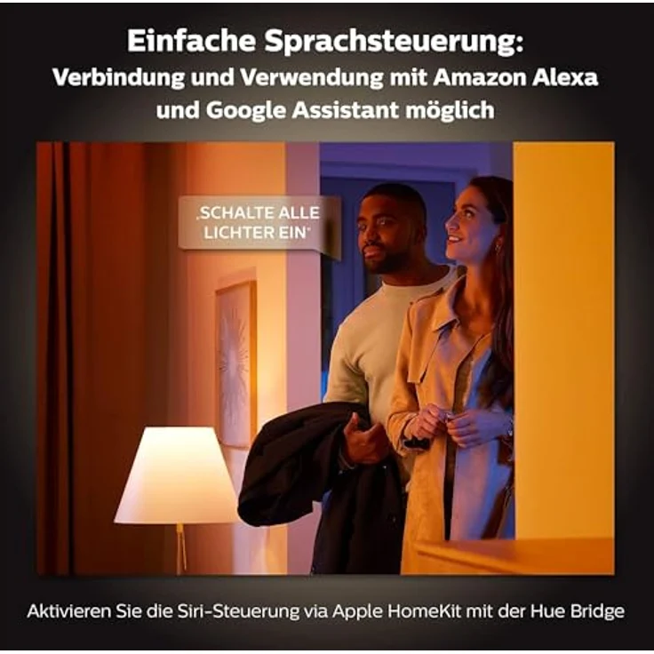 Philips Hue White&Col. Amb. Centris Spot 4flg schwarz V2 – Bild 11