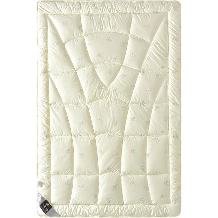 SEI Design Naturfaserbettdecke Wool Winter 155x220, Füllung: 70% Schurwolle - 30% Polyester, mit echter Schurwolle – Bild 5