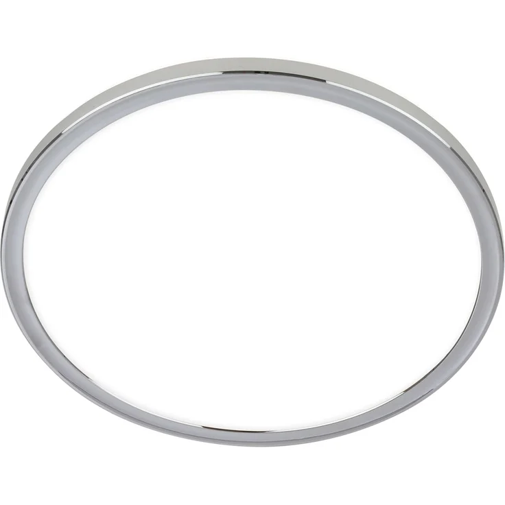 BRILONER - LED Deckenlampe Bad mit indirektem Licht, flach, IP54 Staub- Spritzwasserschutz, Deckenleuchte, LED Panel, Badlampe, Badezimmerlampe, Küchenlampe, Feuchtraumleuchte, 29,3x2,8 cm, Chrom