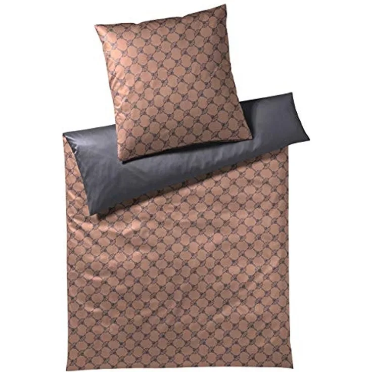 JOOP Bettwäsche Cornflower Double festive copper|Kissenbezug einzeln 80x80 cm