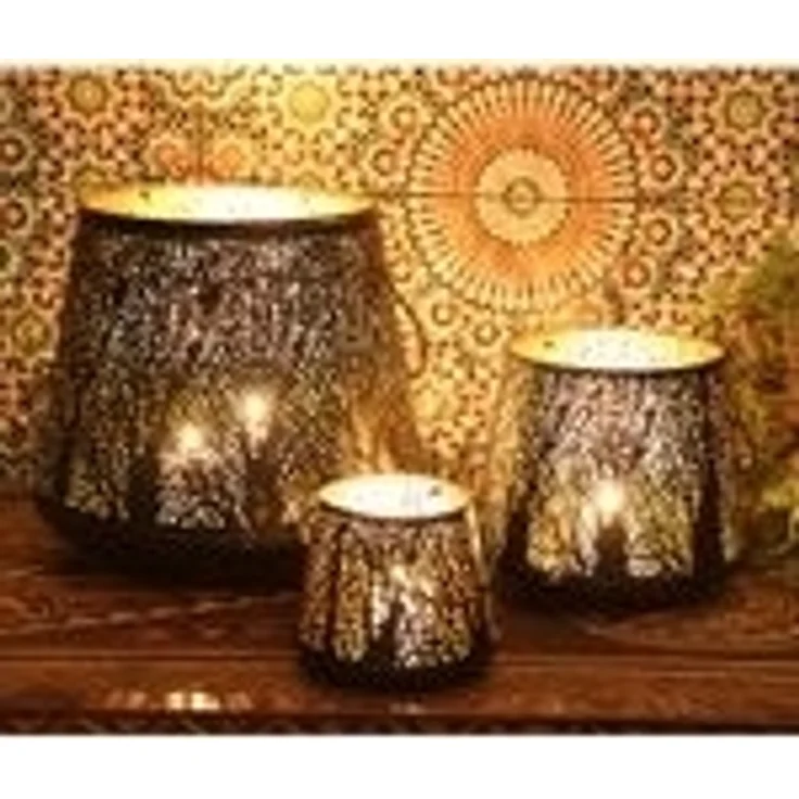 Orientalisches Windlicht Como 3er Set – Bild 2