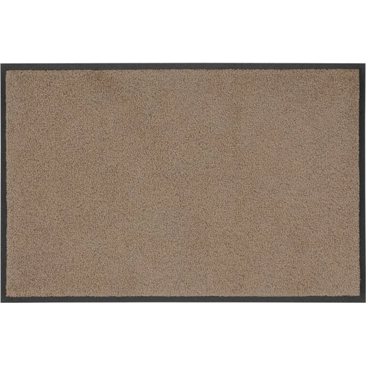 wash+Dry Fußmatte, Taupe 60x90 cm, innen und außen, waschbar, beige – Bild 4