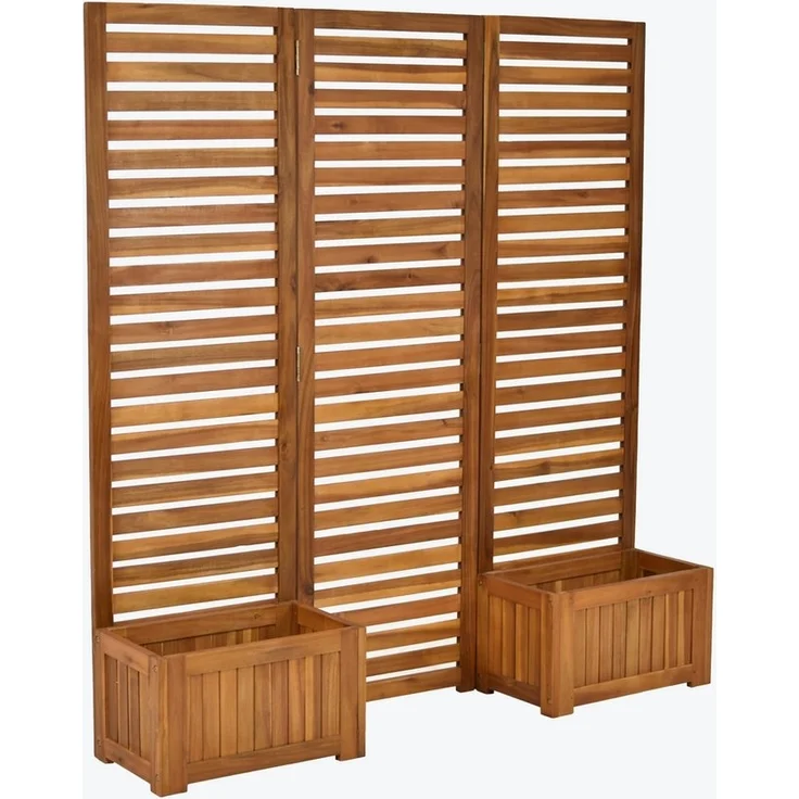 Sichtschutz mit 2 Blumenkästen – Bild 5
