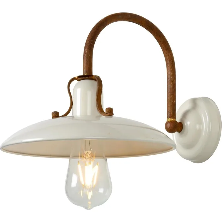 LUCIDE RÖMER - Wandleuchte - 1xE27 - Beige