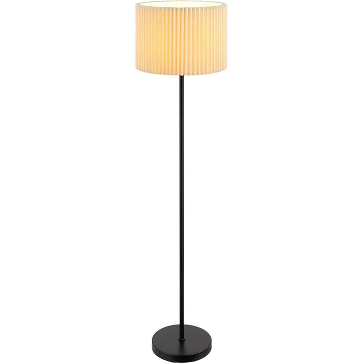 RGB LED Stehleuchte, Textil natur, schwarz, App-Steuerung, H 152 cm – Bild 8