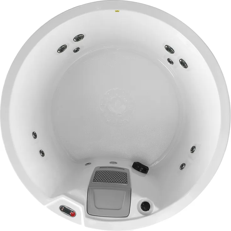 Canadian Spa Company Okanagan, Aussenwhirlpool für 4 Personen, 10 Düsen, Plug & Play, Ø 160 cm, Ozon-Wasserpflegesystem