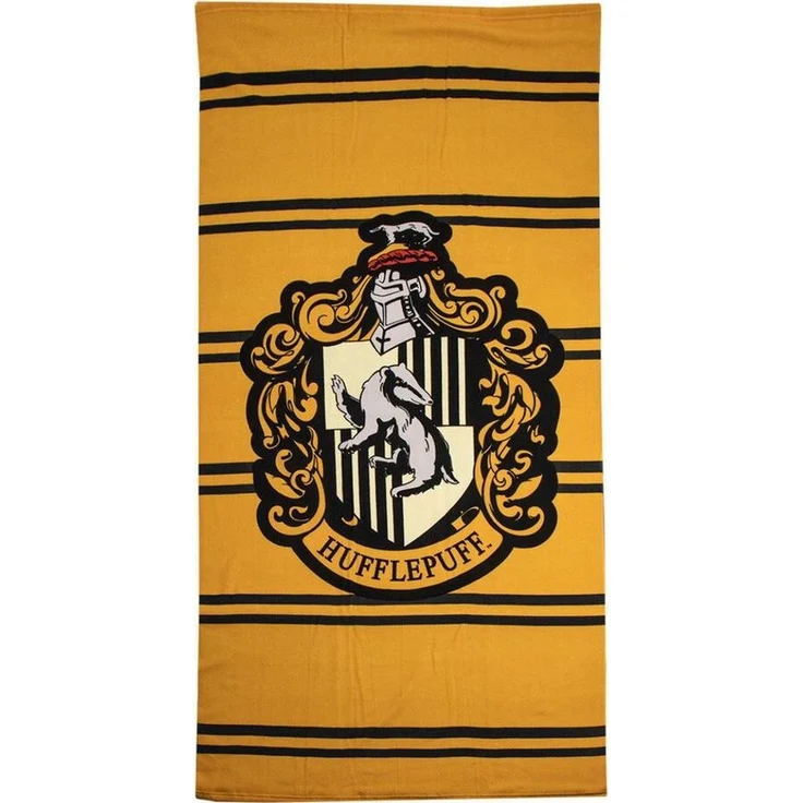 Harry Potter Hufflepuff Badetuch 140×70 cm Polyester Strandtuch – Bild 4