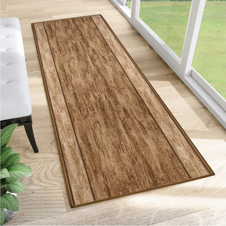 Tapiso Läufer Anti Rutsch, rechteckig, Höhe: 6 mm, Rutschfest Brücke Flur Küche Wohnzimmer Korridor Meterware