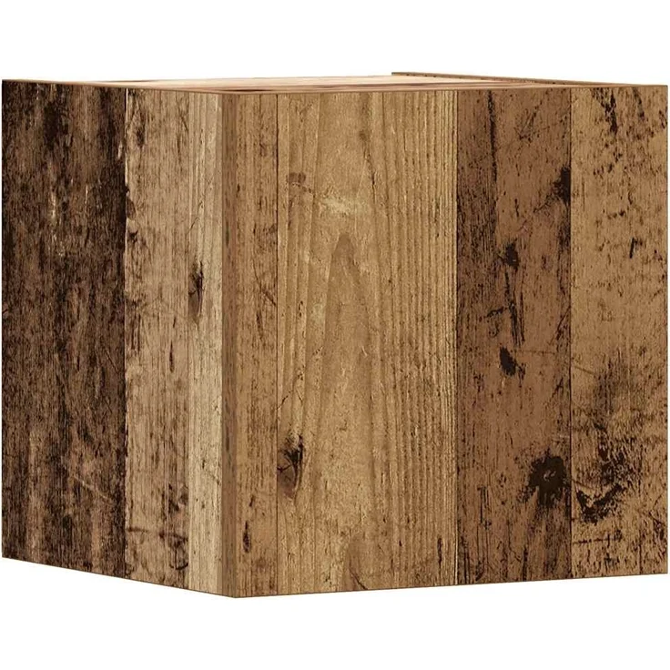 vidaXL 5-tlg. TV-Schrank-Set Wandmontage Altholz-Optik Holzwerkstoff 3328997 – Bild 7