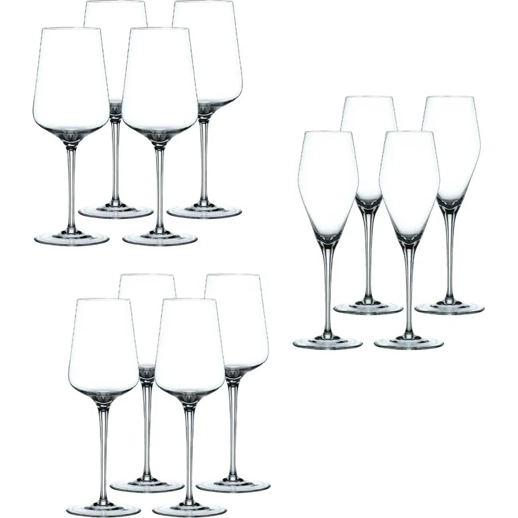 Nachtmann ViNova Wein- und Champagnergläser 12er Set - A