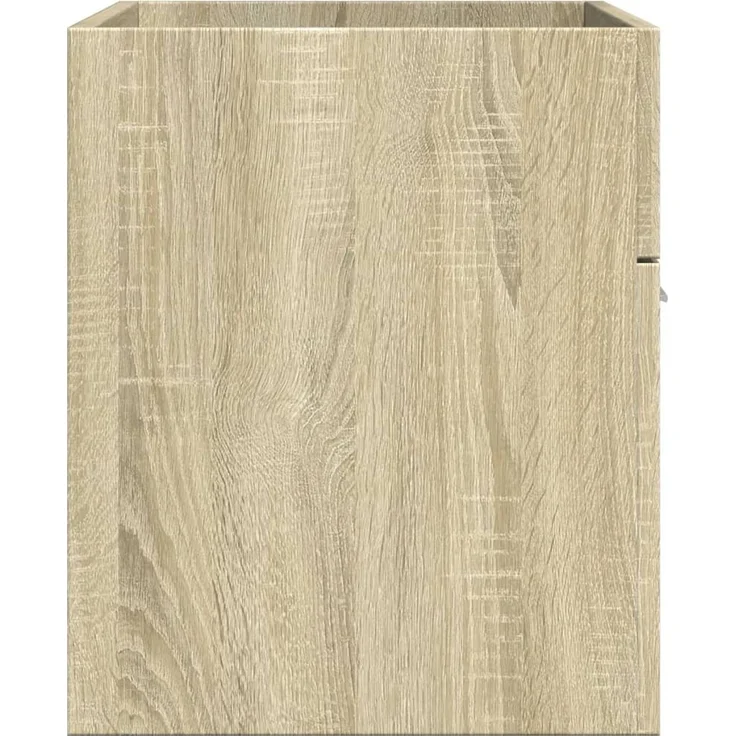 Waschbeckenunterschrank, Badschrank Sonoma-Eiche 80x38,5x46cm Holzwerkstoff de7866 – Bild 5