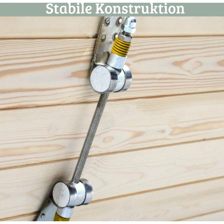 DELUKE® Fasssauna Outdoor mit Elektroofen PIET - für 2 Personen, inkl. Saunazubehör | Außensauna Gartensauna Saunafass | Selbstmontage – Bild 5