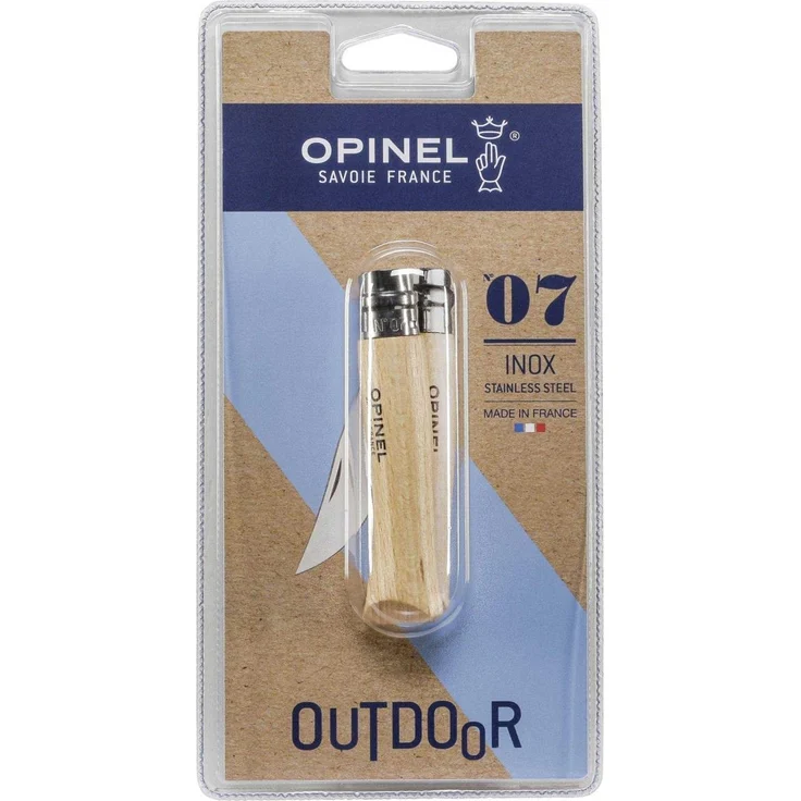 Opinel Tradition N°07 - Klappmesser - 8 cm - Natural – Bild 1