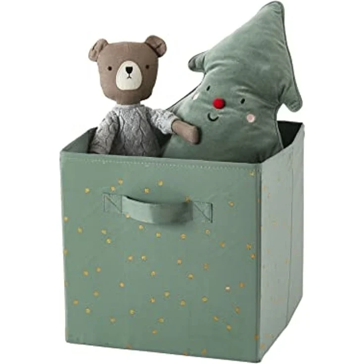 vertbaudet Aufbewahrungsbox Kinderzimmer GRÜNER WALD, 3er-Set – Bild 2