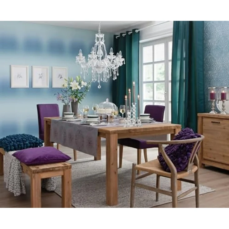 d-c-table® Tischdecke Monte Carlo Charlene 140x180 cm, grau – Bild 3