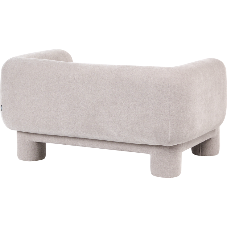 Sofa 2-Sitzer HOGBO Stoff Beige – Bild 5