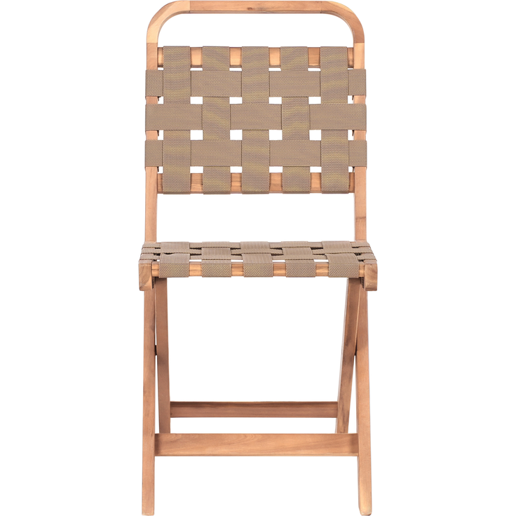 Bistro Set klappbar CALCIANO zertifiziertes Akazienholz Braun – Bild 5