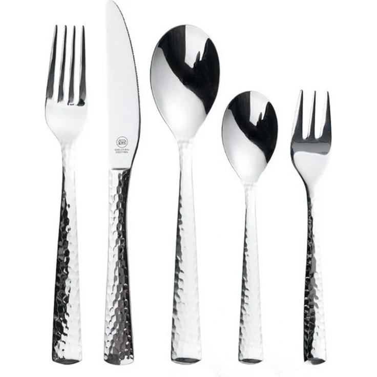 Carl Schmidt Sohn Besteck-Set STERN 30-teiliges (30-tlg), 6 Personen, Edelstahl 18/10, Praktisches Komplett-Set für den täglichen Gebrauch – Bild 2