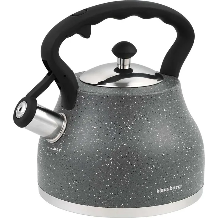 Klausberg Klausberg Edelstahlkessel 2,7l dicker Boden KB7449