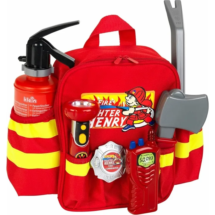 Theo Klein Feuerwehr Rucksack 8900