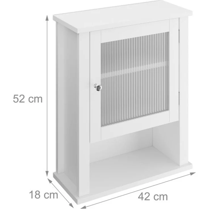 Hängender Badschrank mit Tür 10050604 – Bild 4