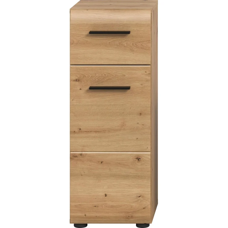 Standschrank (B/H/T: 30x80x30 cm) in Artisan Oak Nachbildung und Artisan Oak Nachbildung – Bild 2