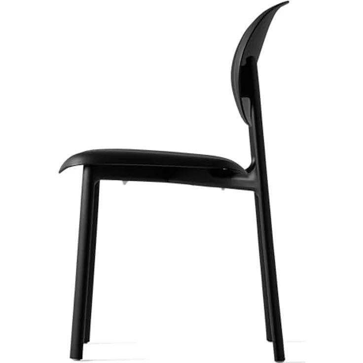 Connubia, Stuhl Zero. Farbe Schwarz, 100% recyceltes Polypropylen – Bild 6