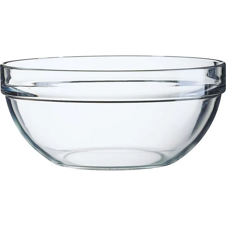 Arcoroc Servierschüssel Arcoroc Empilable Stapelschale 26 cm, Glas, (1 Schale)