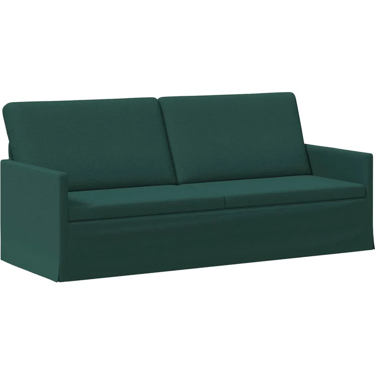 vidaXL Sofa-Set 2 pcs Dunkelgrün Stoff 3433167 – Bild 3
