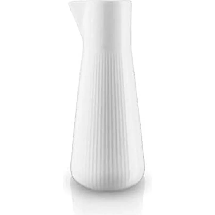 Eva Solo Legio Nova Kanne, Kaffeekanne, Teekanne, Servieren, Kaffeetafel, Porzellan, Weiß, 1 L, 886262