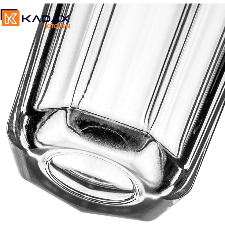 KADAX Getränkegläser, Spülmaschinenfeste 635ml Longdrinkgläser aus Neutrum-Calcium-Glas, stapelbare Cocktailgläser, Wassergläser, Kaffeegläser, Teegläser – Bild 5
