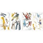 Vintage fly Wallstickers