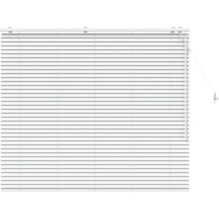 vidaXL Venezianische Jalousie Weiß 155 x 130 cm 35 mm 42015402 – Bild 2