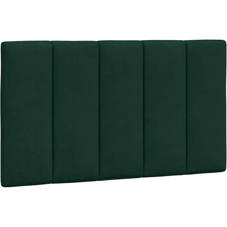 vidaXL Kopfteil-Kissen "Hanko" Dunkelgrün 90 cm Samt Grün – Bild 2