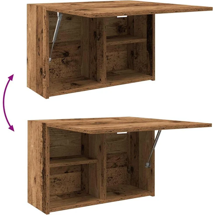 Bad-Wandschrank Altholz-Optik 60 x 25 x 40 cm Holzwerkstoff – Bild 8