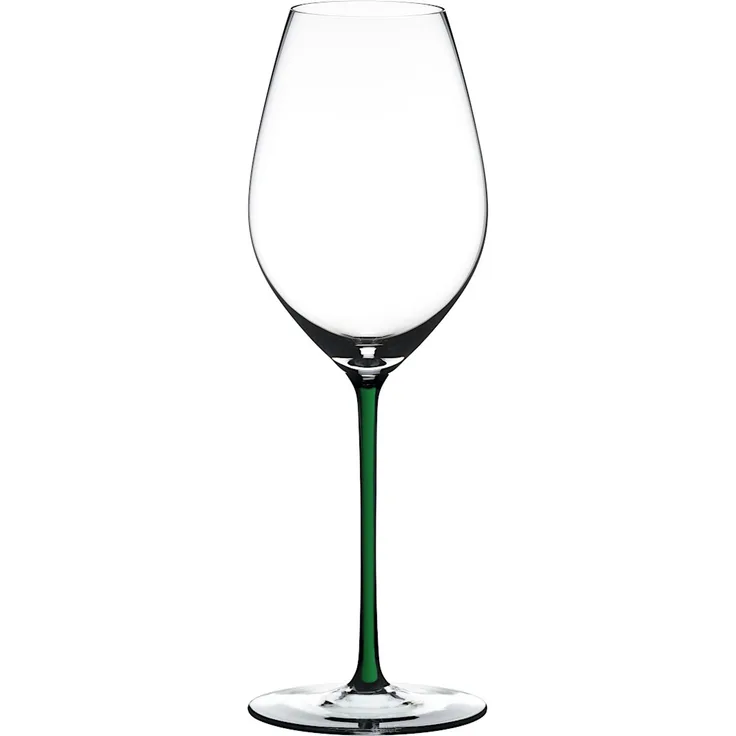 RIEDEL 4900/28G FATTO A MANO Champagner/Weinglas - Stiel GRÜN