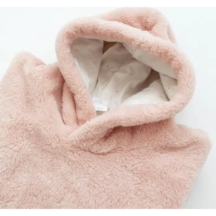 BEMINI Reiseponcho Softy + jersey Blush – Bild 7