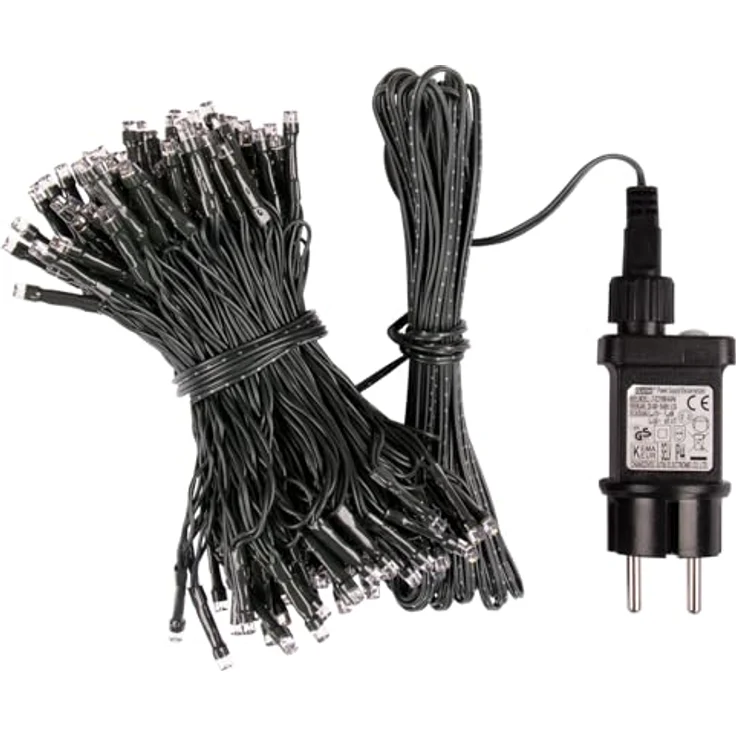 Idena LED-Lichterkette Idena Lichterkette 80 LED warmweiß 8h Timer 15,9m – Bild 4