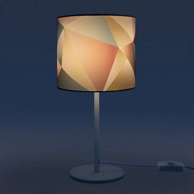Paco Home Tischleuchte Kosy 309, ohne Leuchtmittel, LED E14 Lampe, Für Wohnzimmer Und Schlafzimmer, Pastellfarben, Deko – Bild 2