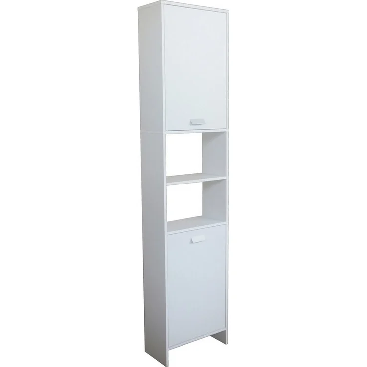 HTI-Living Badregal Badregal Weiß Thekla, Stück 1-tlg, Hochschrank Badschrank – Bild 1