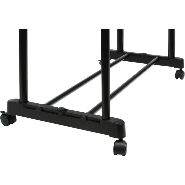 HOMELINE Duo Garderobe höhenverstellbar bis 155cm mit Rollen Kleiderständer – Bild 5