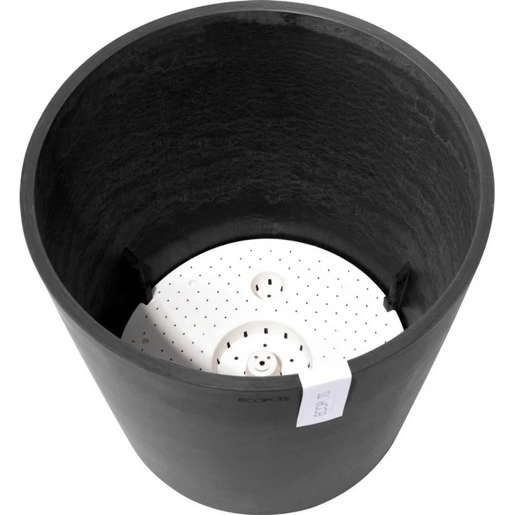 Ecopots Pflanztopf Amsterdam Ø 40 x 35 cm dunkelgrau – Bild 2