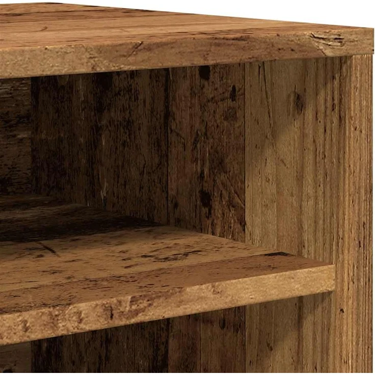 vidaXL Schuhschrank Altholz-Optik 60x35x92 cm Holzwerkstoff 856702 – Bild 6