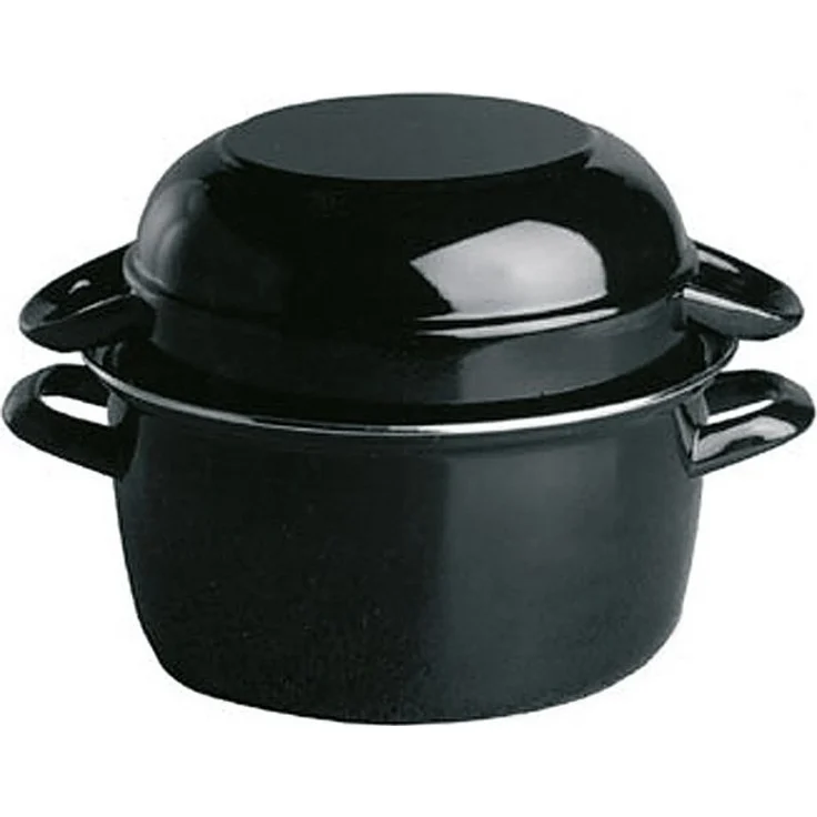 APS Kochtopf APS Muscheltopf, Emaille, Topf und Deckel mit Funktion – Bild 4