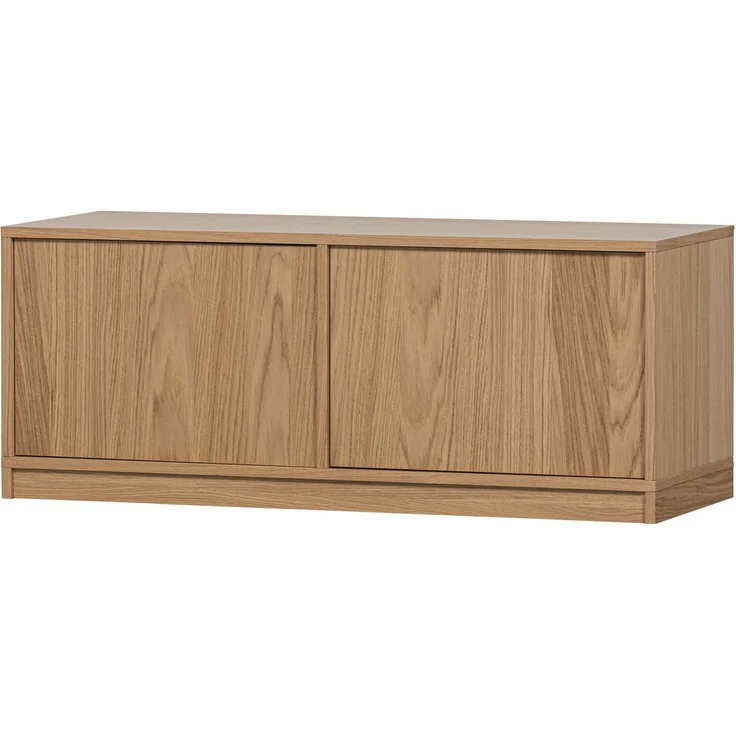 Modulschrank Modulair aus Eiche, modern, natur, mit Push-to-Open, 44x110 cm, FSC-zertifiziert – Bild 1
